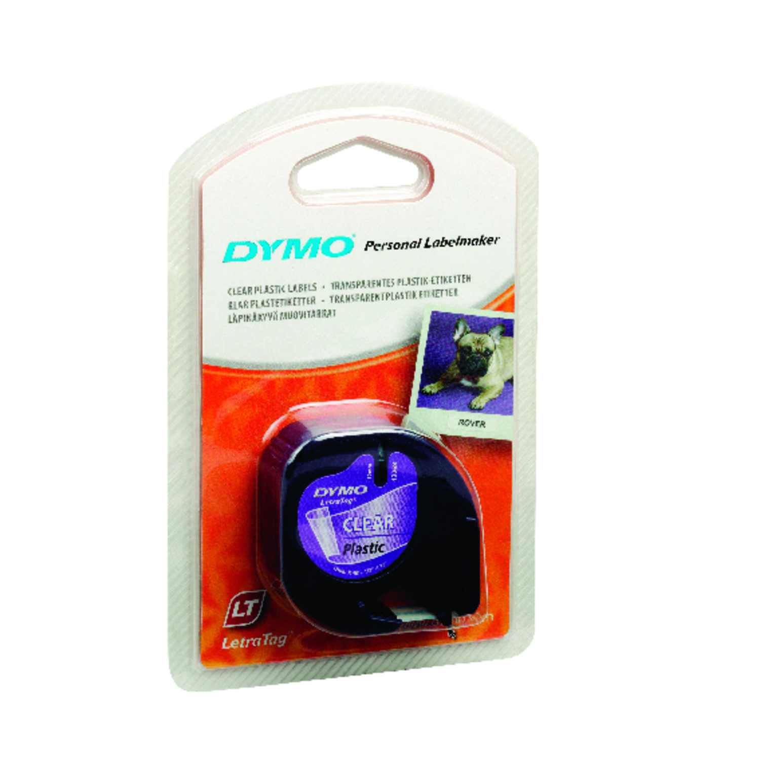 Photos - Accessory DYMO 1/2 in. W X 156 in. L Clear Plastic Label Maker Tape 16952 