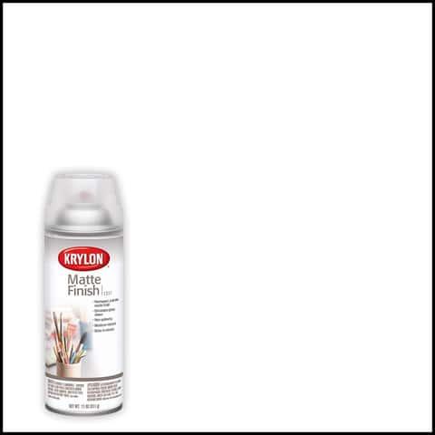 Krylon K01303007 Acrylic Spray Paint Crystal Clear in 11-Ounce