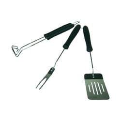 Grill Mark Stainless Steel Black Grill Tool Set 3 pc