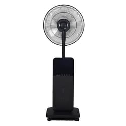 SUNHEAT CoolZone 51 in. H X 18 in. D 9 speed Oscillating Misting Fan