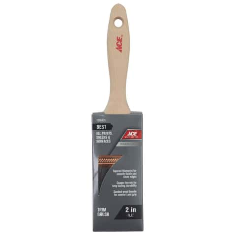 Ace Best 2 in. Flat Trim Paint Brush - Ace Hardware