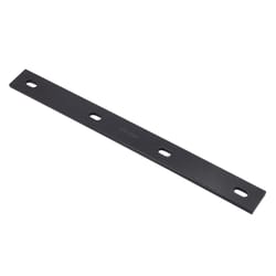 Hampton 1/4 in. H X 1.5 in. W X 16 in. L Black Steel Mending Plate