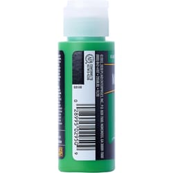 Plaid FolkArt Satin Bright Green Hobby Paint 2 oz