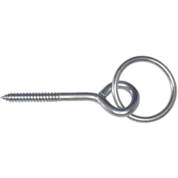 Campbell Zinc-Plated Steel Welded Ring 90 lb 2-1/2 in. L