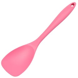 Chef Craft Premium Pink Silicone/Steel Spoon Spatula