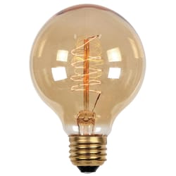 Westinghouse 60 W G25 Decorative Incandescent Bulb E26 (Medium) White 1 pk