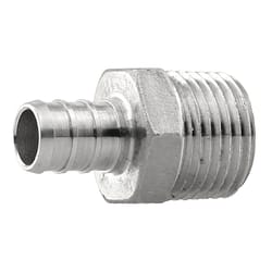 Boshart Industries 1/2 in. PEX X 1/2 in. D MPT Stainless Steel Adapter