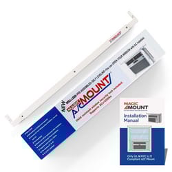 Magic AC Mount AC Support Bracket 1.5 in. W X 24 in. H White