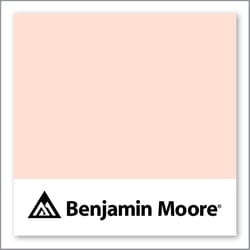 Benjamin Moore Peach Cloud 2169-60