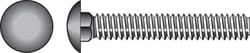 Hillman 1/2 in. X 5 in. L Hot Dipped Galvanized Steel Carriage Bolt 25 pk