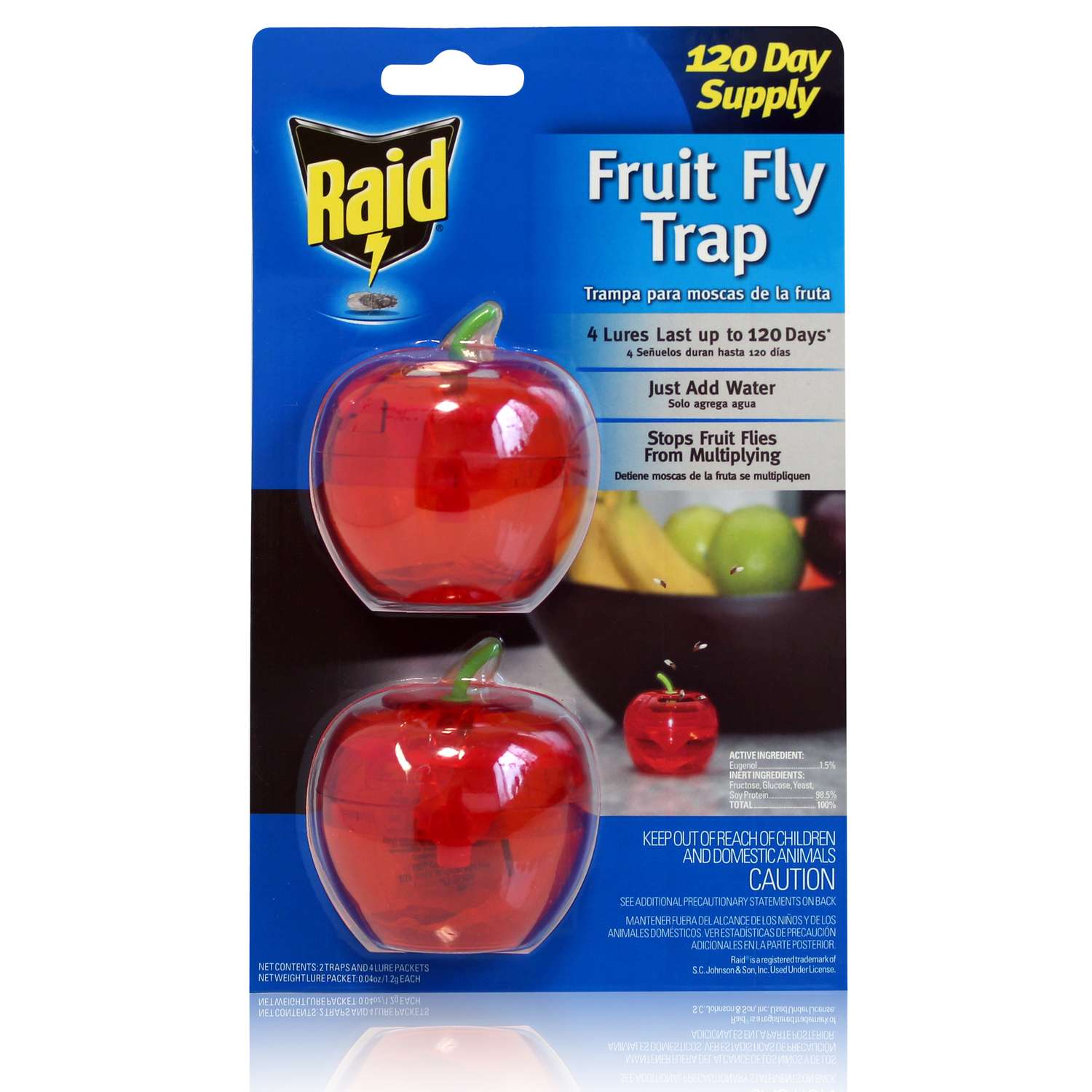 Raid Fruit Fly Trap 2 pk Ace Hardware
