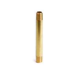 ATC 1/8 in. MPT X 1/8 in. D MPT Yellow Brass Nipple 3 in. L