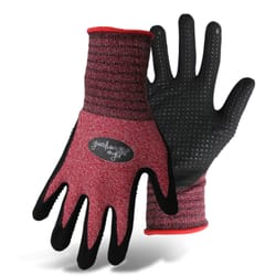 Boss Guardian Angel Women's Outdoor Stretchy Dipped Dotted Gloves Assorted M 1 pair