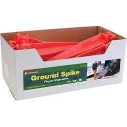 Coghlans Orange Tent Stakes 11 in. H X 2.50 in. W X 1.45 in. L 1 pk