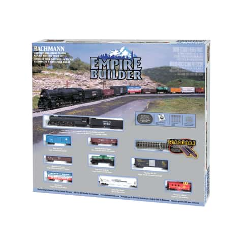 Bachmann Empire Builder Electric Train Set 68 pc