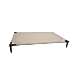 Coolaroo Beige Polyethylene Elevated Pet Bed 6.3 in. H X 29.5 in. W X 47 in. L