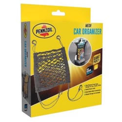 Smartworks Pennzoil Black Between Front Seat Car Organizer 1 pk