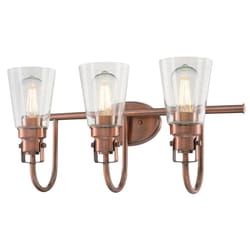 Westinghouse Ashton 3-Light Washed Copper Wall Sconce