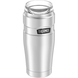 Thermos Stainless King 20 oz Silver BPA Free Travel Tumbler