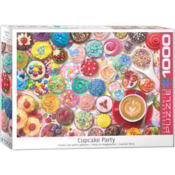 Eurographics Cupcake Party Jigsaw Puzzles Multicolored 1000 pc