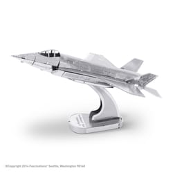 Fascinations Metal Earth F-35A Lighting II 3D Model Kit Silver