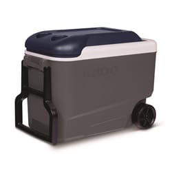 Igloo MaxCold Gray 40 qt Roller Cooler