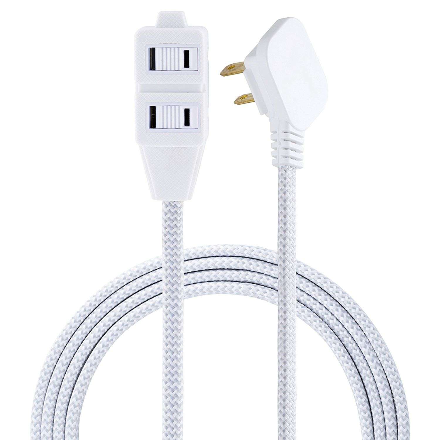 Jasco Cordinate Indoor 8 ft. L White Extension Cord 10/3 Ace Hardware