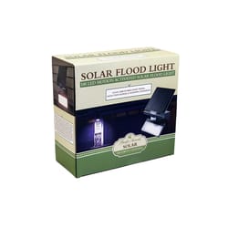 Flipo Pacific Accents Motion-Sensing Solar Powered LED Gray Floodlight