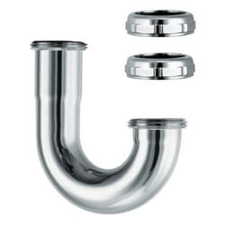 PlumbCraft 1-1/4 in. D Brass J-Bend
