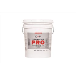 C+K Contractor Pro Flat White Paint Interior 5 gal