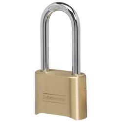 Master Lock 175DLH 4-1/8 in. H X 2 in. W Steel Resettable Combination Padlock