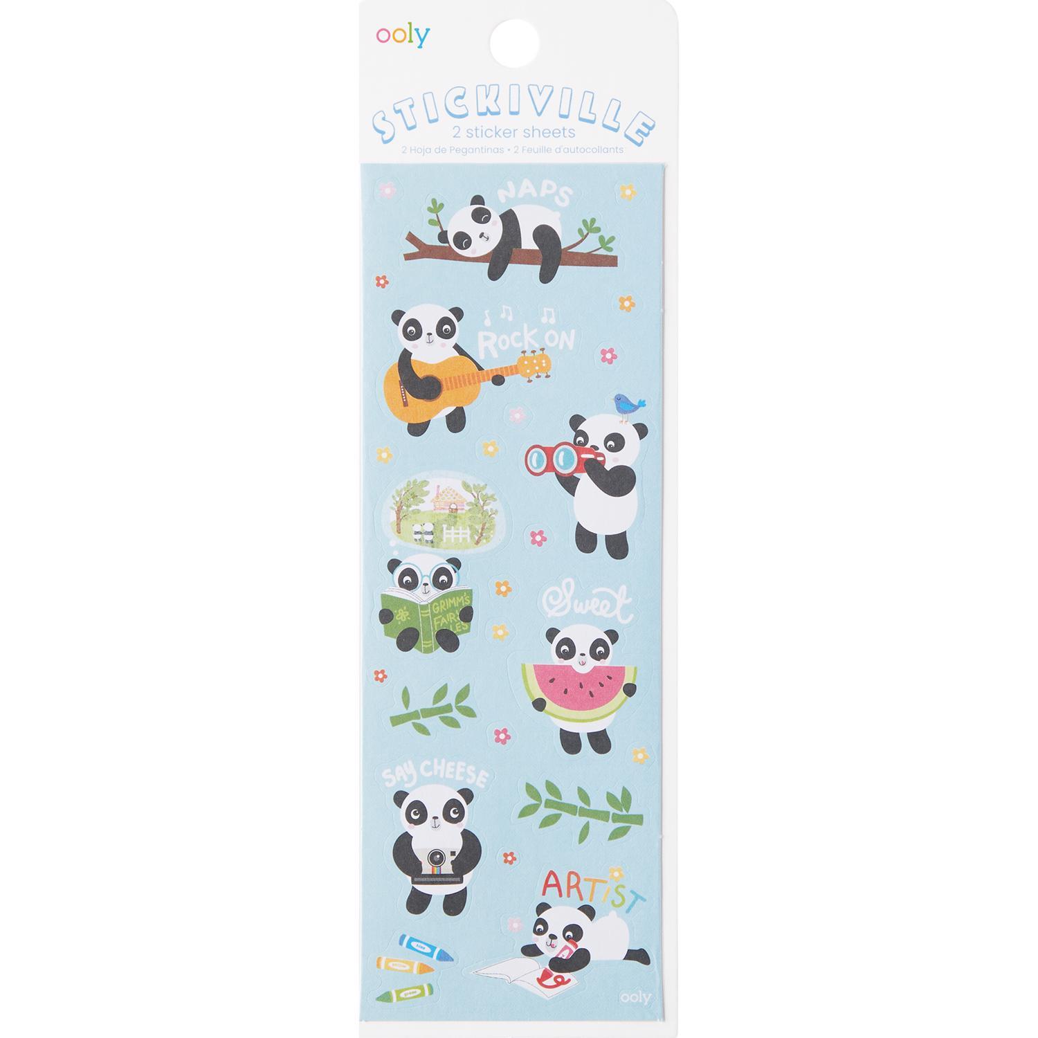 Ooly Stickiville Cute Expressions Sticker Book