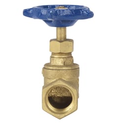 Homewerks 1/2 in. FIP X 1/2 in. FIP Brass Stop Valve