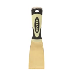 Hyde Pro Project 2 in. W Brass Stiff Hammer Head Putty Knife