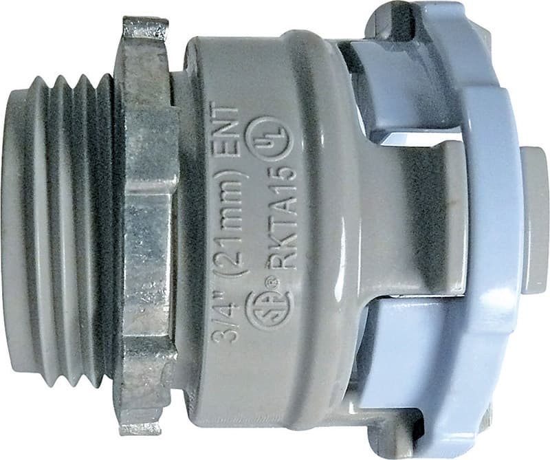 Cantex 1/2 in. D PVC Quick Connect Threaded Male Adapter 1 pk