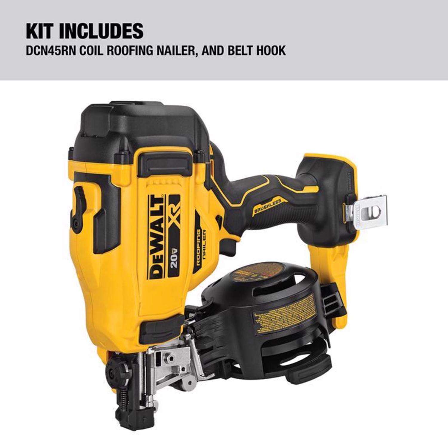 Milwaukee coil best sale roofing nailer cordless