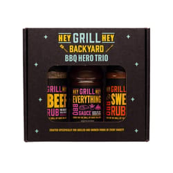 Hey Grill Hey Backyard BBQ Hero Trio BBQ Rub Set 53.92 oz