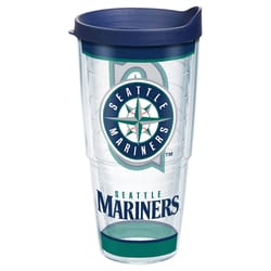 Tervis MLB 24 oz Seattle Mariners Multicolored BPA Free Tumbler with Lid