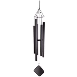 Music of the Spheres, Inc Contra-Bass Black Aluminum 108 in. Wind Chime