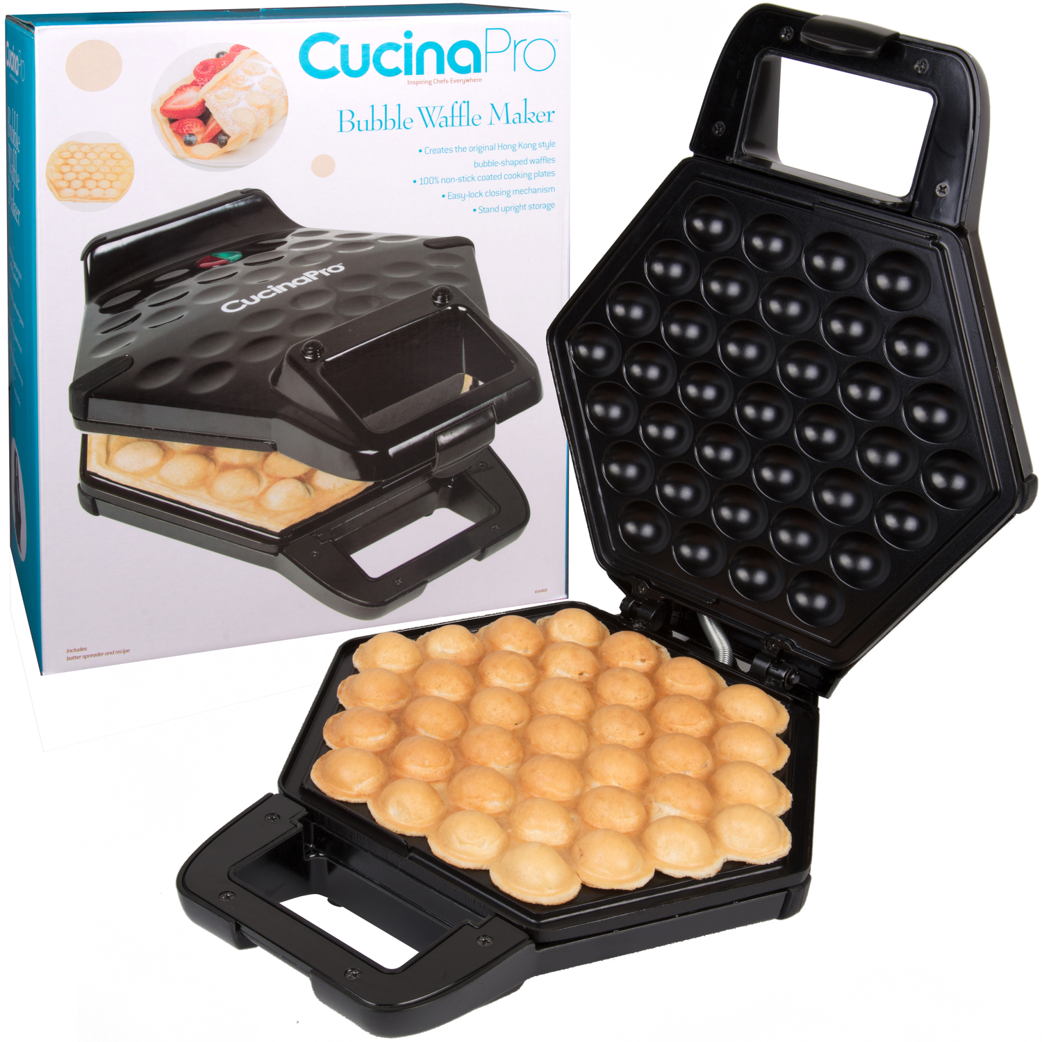 CucinaPro 2.5'' Non Stick Waffle Maker