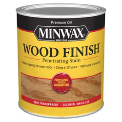 Minwax Wood Finish Semi-Transparent Colonial Maple Oil-Based Penetrating Wood Stain 1 qt