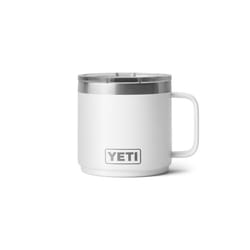 YETI Rambler 14 oz White BPA Free Mug with MagSlider Lid