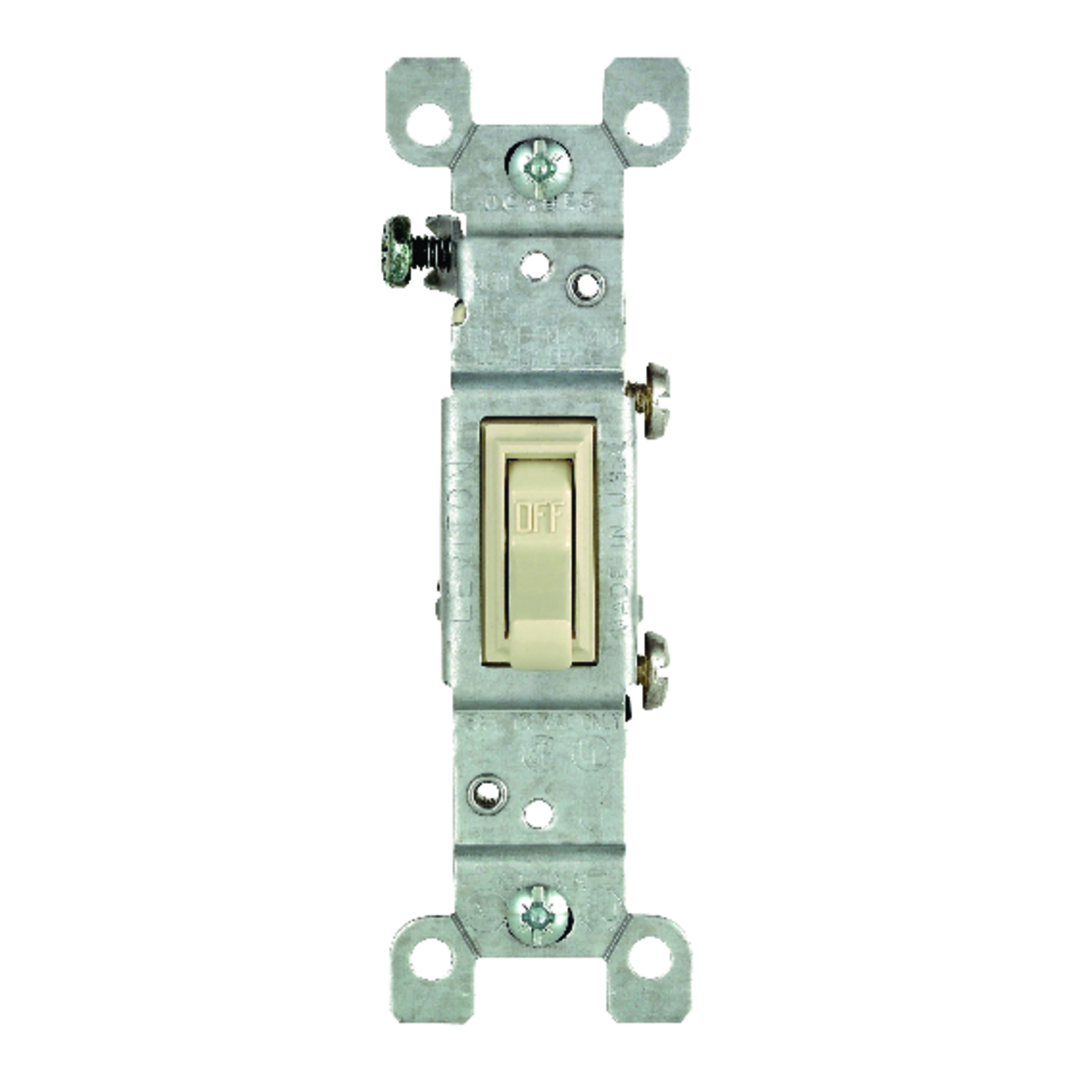Leviton CO/ALR 15 amps Toggle Switch Ivory 1 pk - Ace Hardware