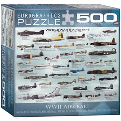 Eurographics WWII Aircraft Jigsaw Puzzle Multicolored 500 pc