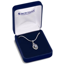 Montana Silversmiths Women's Eternal Path Teardrop Silver Necklace