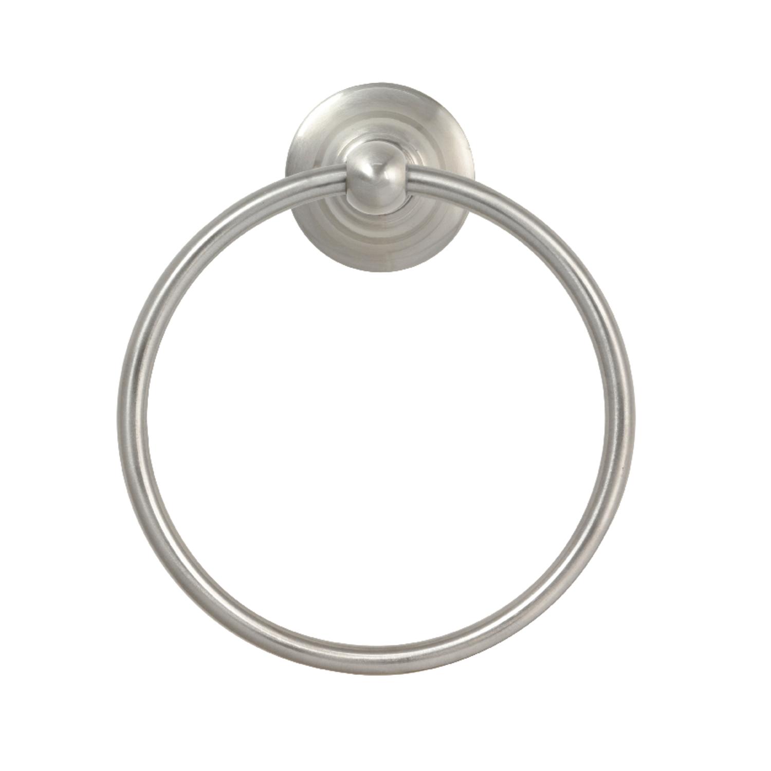 Photos - Other interior and decor Moen Sage Brushed Nickel Towel Ring Brass DN6886BN 