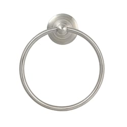 Moen Sage Brushed Nickel Towel Ring Brass
