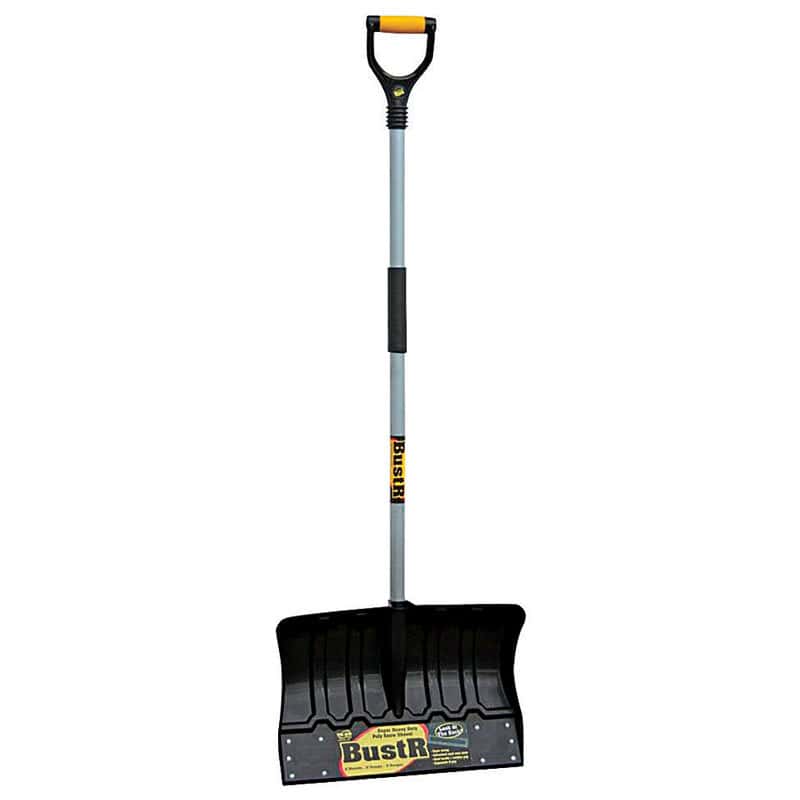 Yeoman BustR 18 in W x 55 in L Poly Snow  Shovel  Ace  
