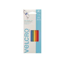 VELCRO Brand ONE-WRAP Small Nylon Ties 8 in. L 5 pk