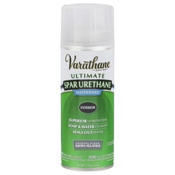 Varathane Semi-Gloss Crystal Clear Water-Based Spar Urethane Spray 11.25 oz